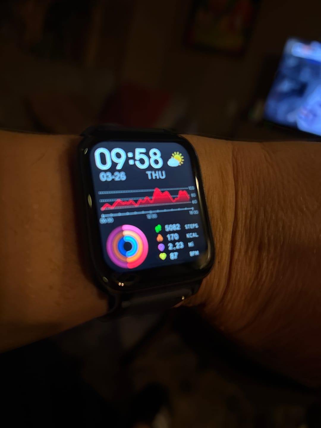 Customer photo review of Gard Pro Health Smartwatch 2