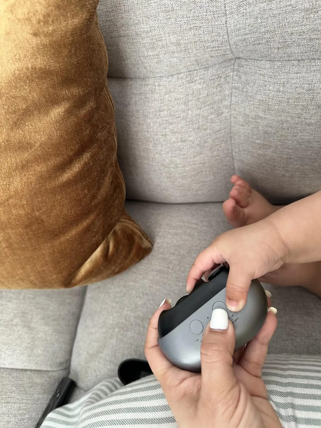 Customer photo review of Coupe Ongle Électrique Pied & Main