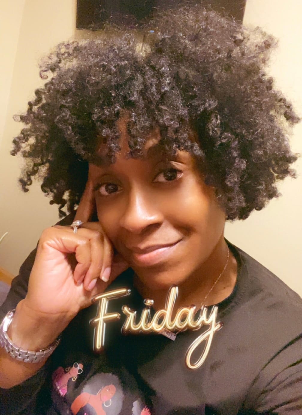 Customer photo review of Hydrating Hair Mist
