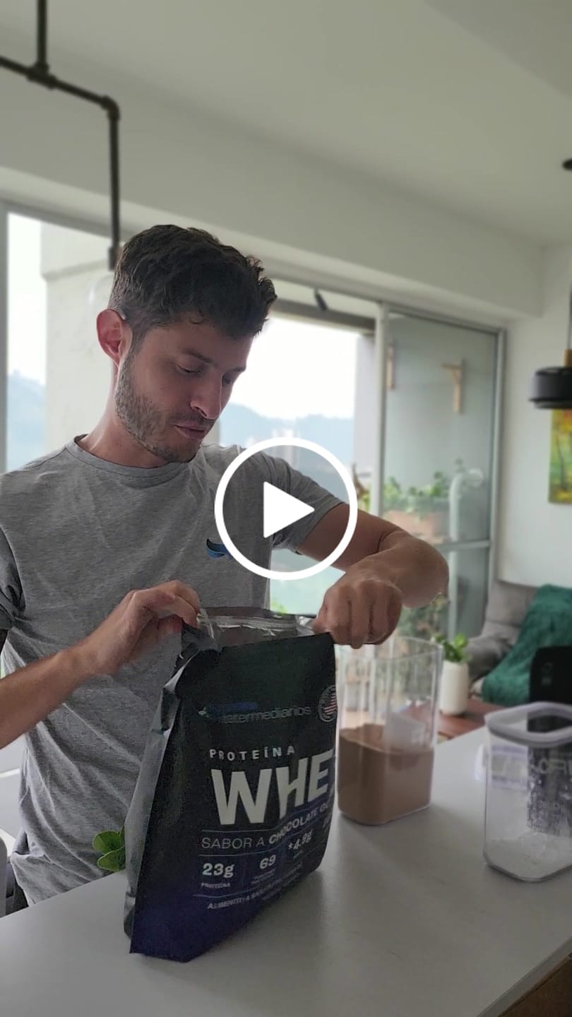 Customer video review of Proteína Whey