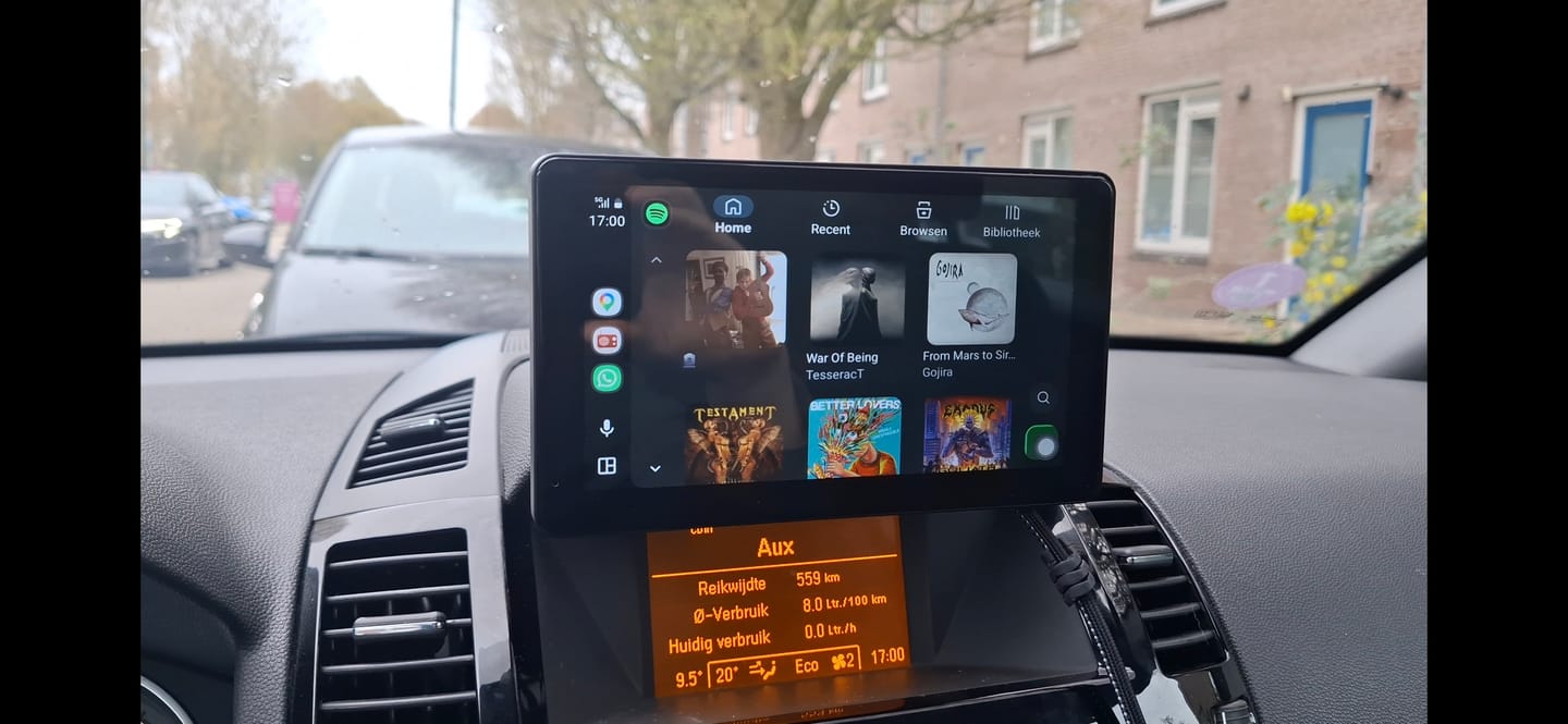 Customer photo review of CarPlay Scherm