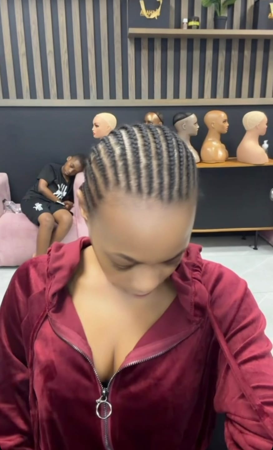 Customer photo review of Service : Washing Natural Hair