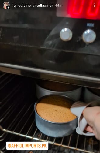 Customer uses a white Silicone Pot Holder to safely grip a hot pan inside an oven.