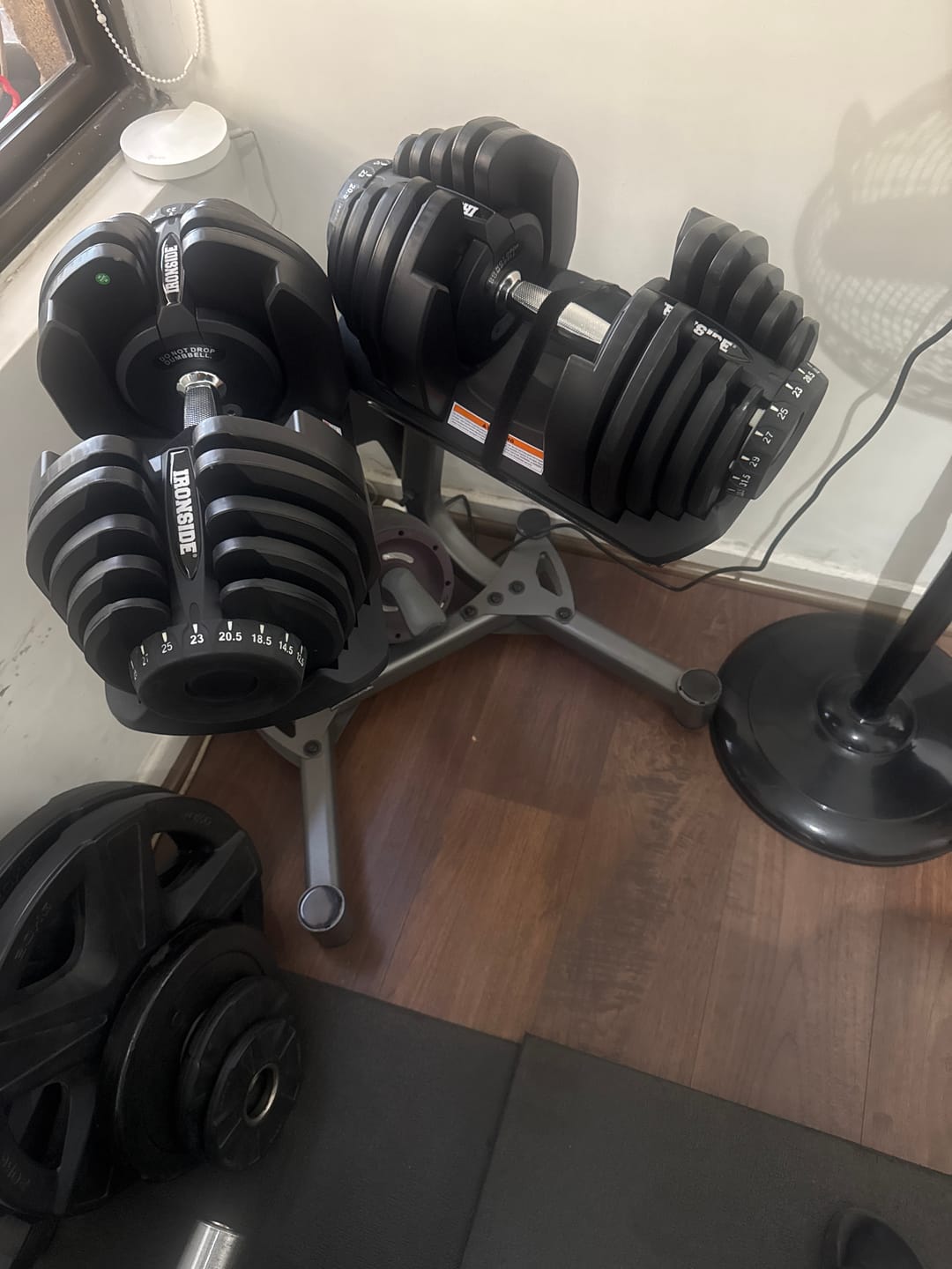 Customer photo review of Mancuerna Ajustable 40 kg IRONSIDE