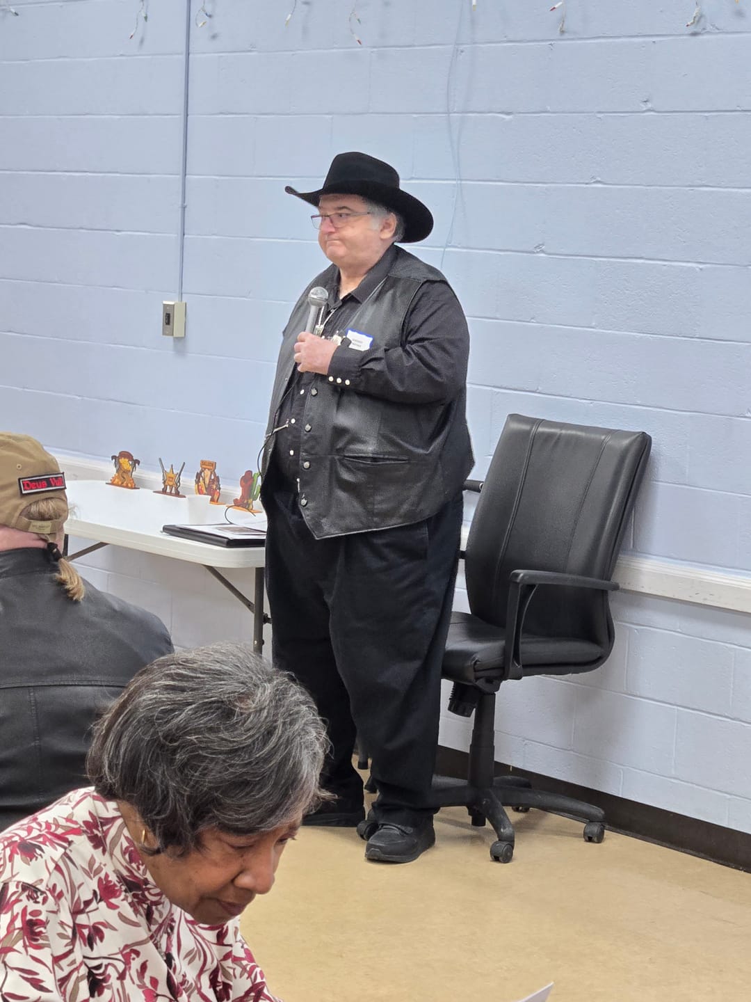 Customer photo review of Wild West Cowboy Murder Mystery Host Your Own Game Kit