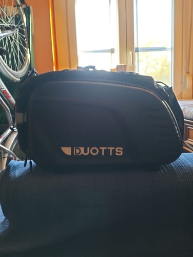 Customer photo review of DUOTTS Limited Edition Bag Travel Bag