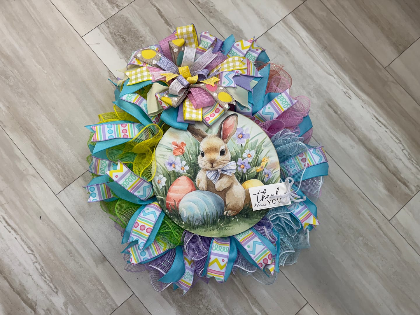 Customer photo review of Pancake Wreath Frame Patent Pending Bundle
