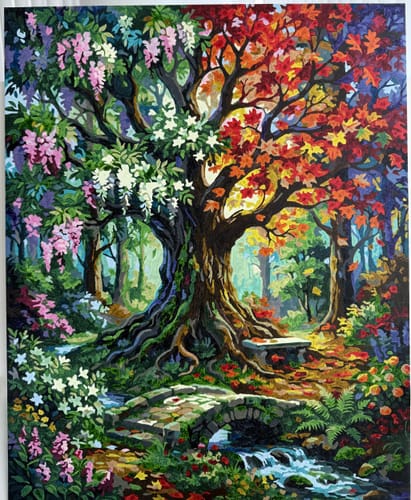 Customer photo review of Woodland Seasons Tree