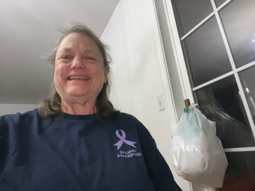 Customer photo review of Epilepsy - Round 32 (Unisex Classic Tee | Gildan)