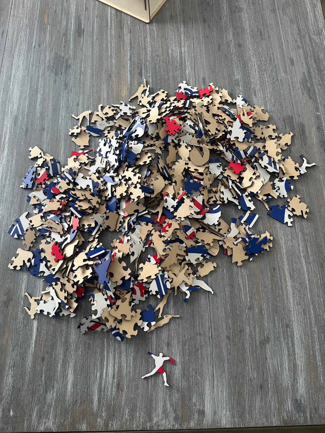 Customer photo review of Toronto Blue Jays™ - Wooden Puzzle