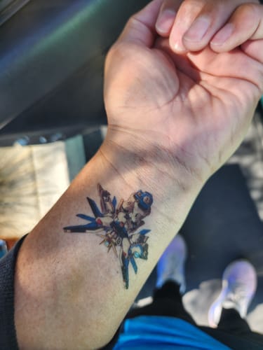 Customer photo review of Create Your Own Tattoo