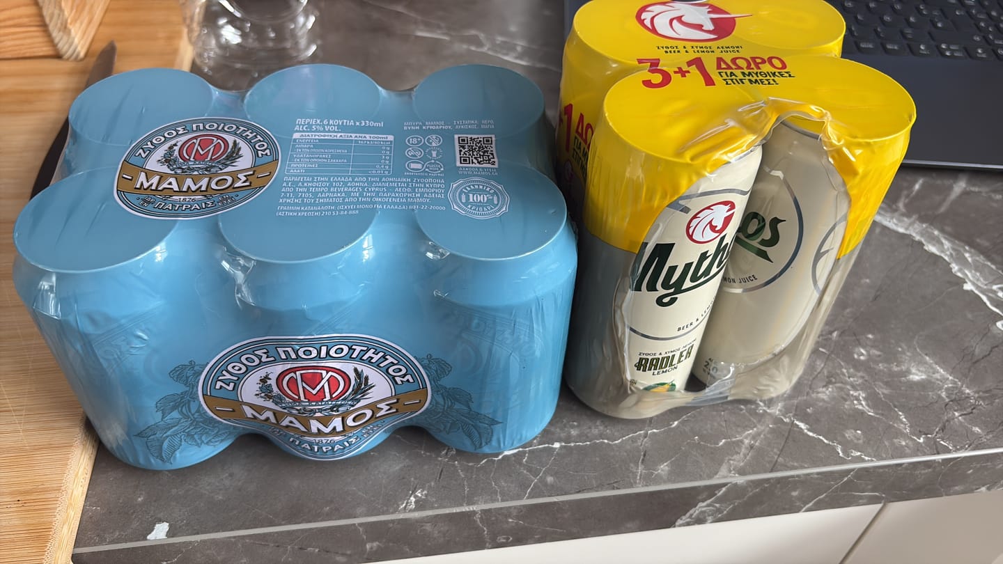 Customer photo review of Mamos beer can - 6x330ml