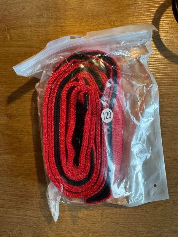 Customer photo review of Double Handle Heavy Duty Nylon Dog Leash For Dogs
