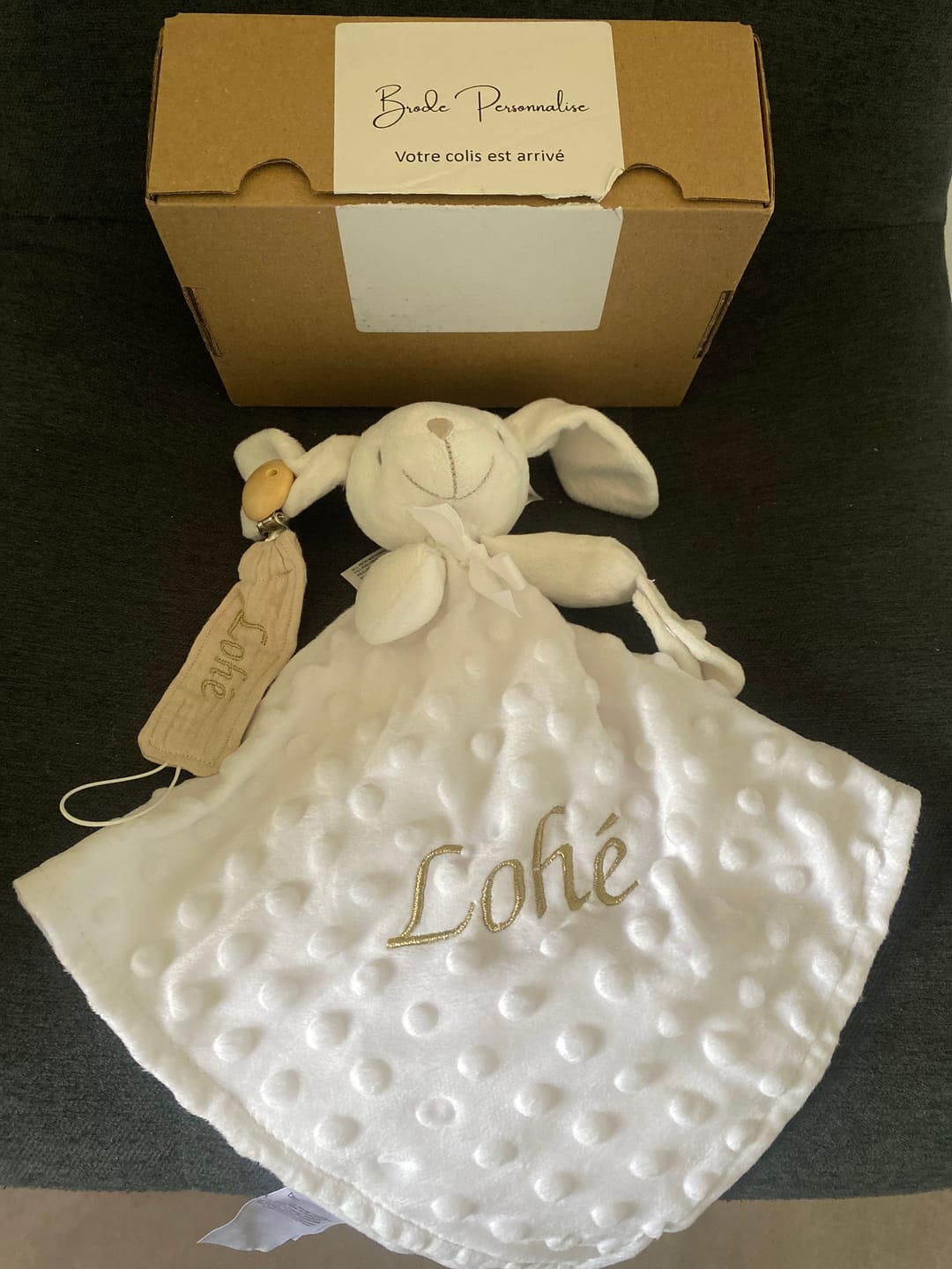 Customer photo review of Le doudou qui rassure
