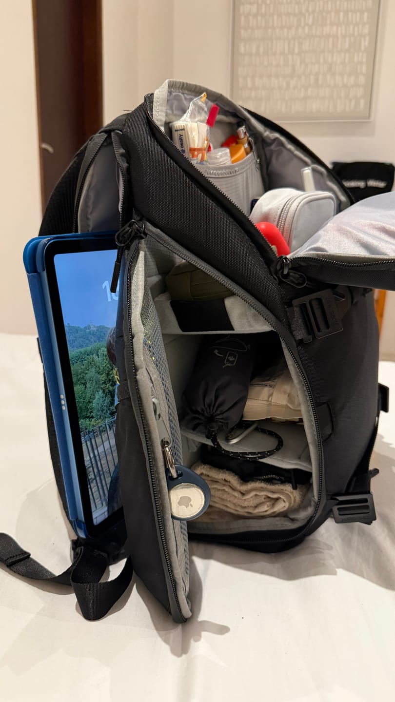 Customer photo review of The Underseat 15L