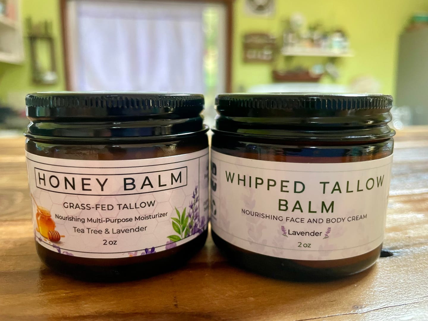 Customer photo review of Tallow and Honey Balm (Tea Tree & Lavender) - 2 oz