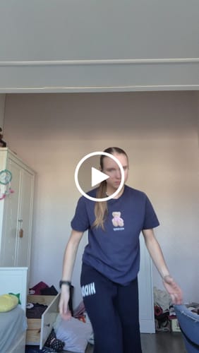 Customer video review of KNIT SWEATPANTS NAVY V2