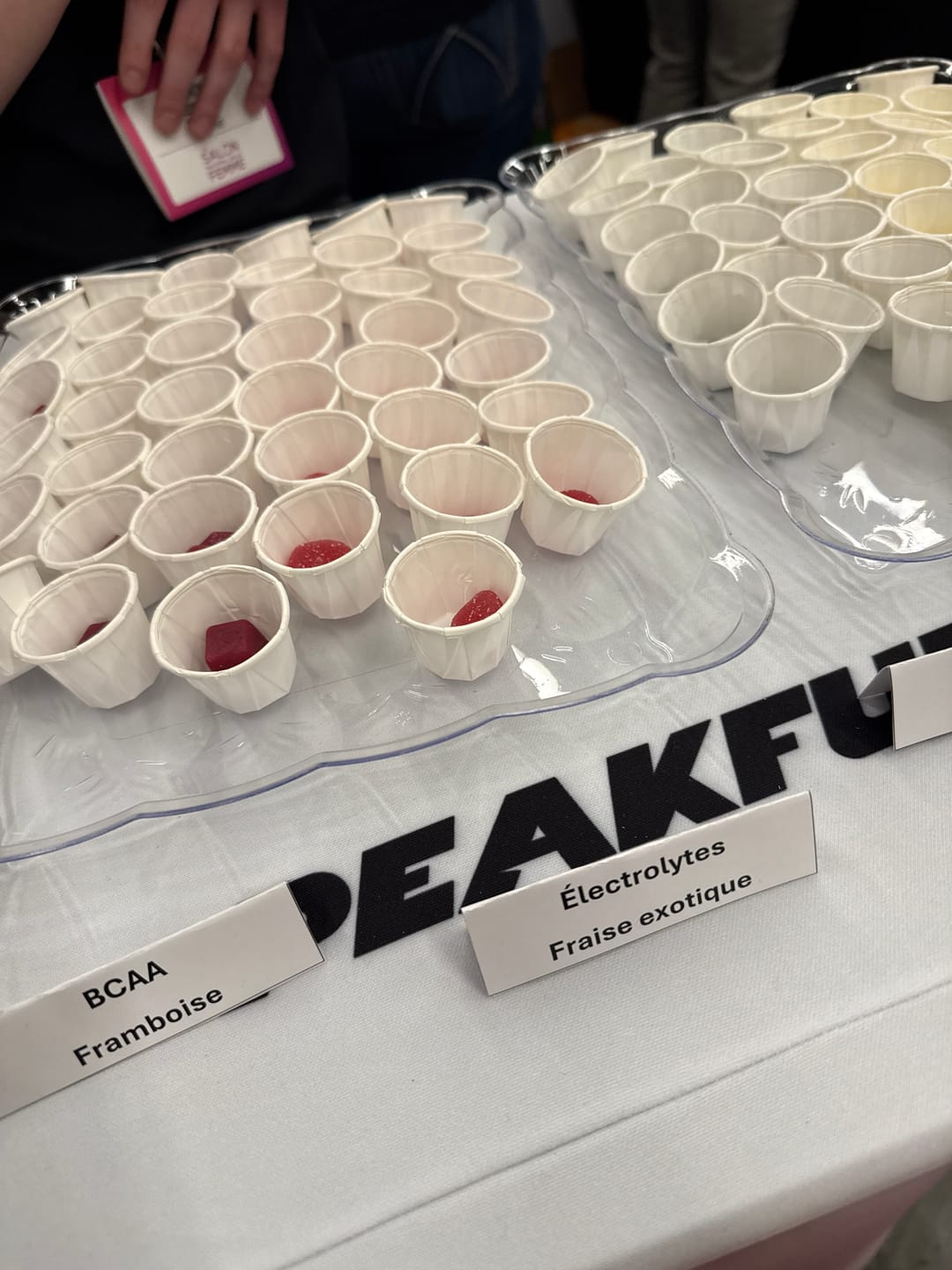 Customer photo review of Gummies aux Électrolytes - Fraise exotique