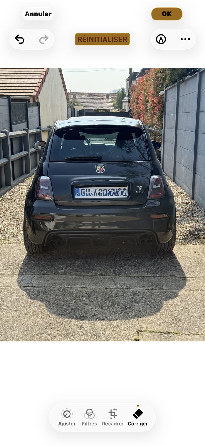 Customer photo review of Fari LED Posteriori Abarth & Fiat 500 (2008-2025)