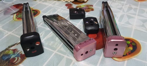 Customer photo review of Dr. Black Aluminum Magazine Base for Hi-Capa 5.1 (Type B)