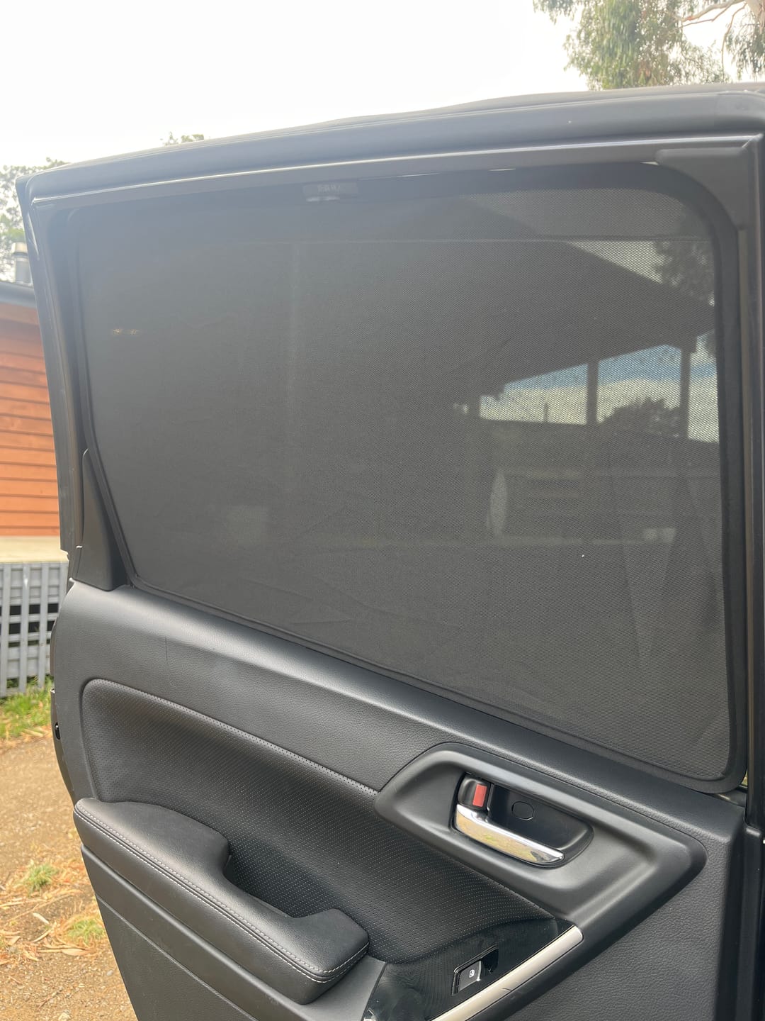 Customer photo review of Subaru Forester Rear Window Shades