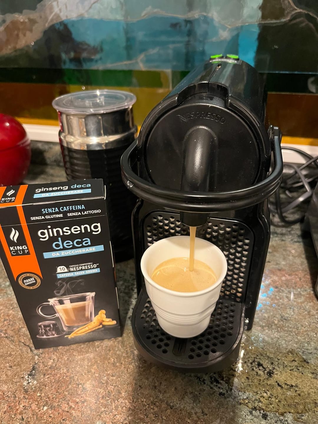 Customer photo review of Ginseng Deca da zuccherare - Capsule Nespresso®*