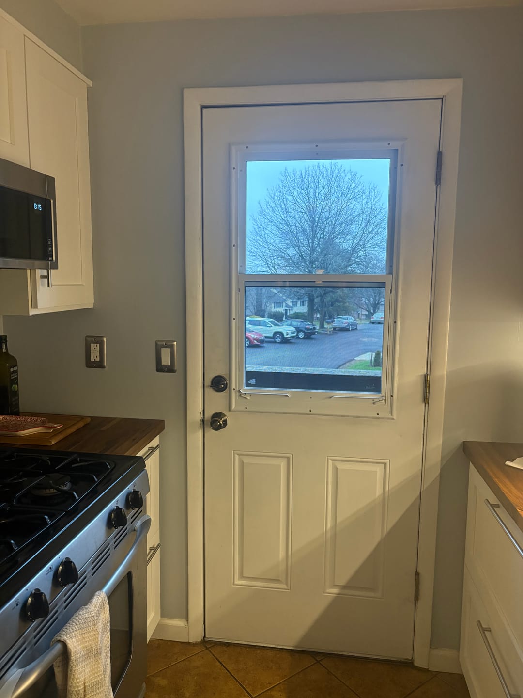 Customer photo review of Venting 1 Lite Glass and Frame Kit (Half Lite)
