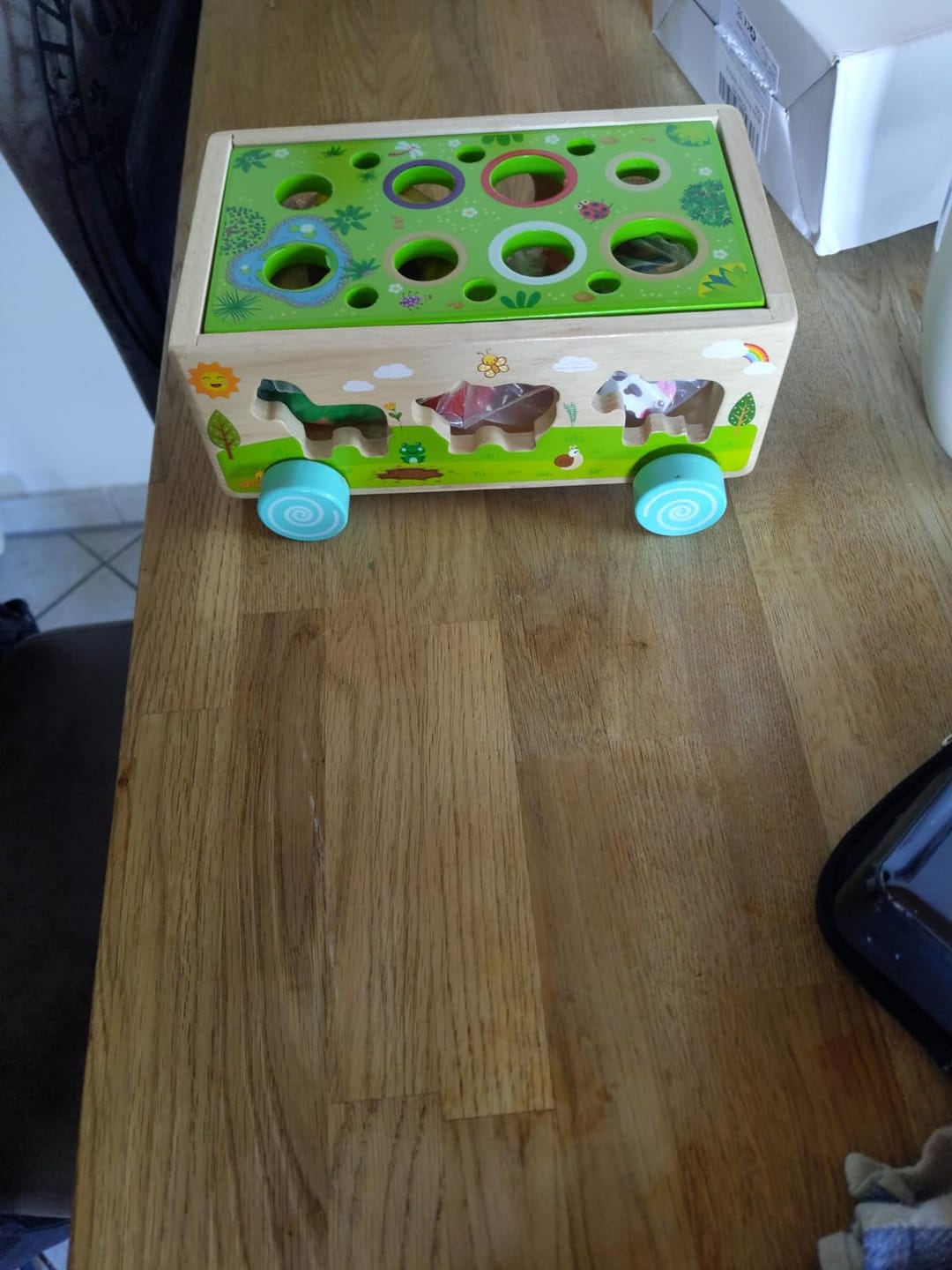 Customer photo review of Marvin’s Montessori Carrot Harvest Toy