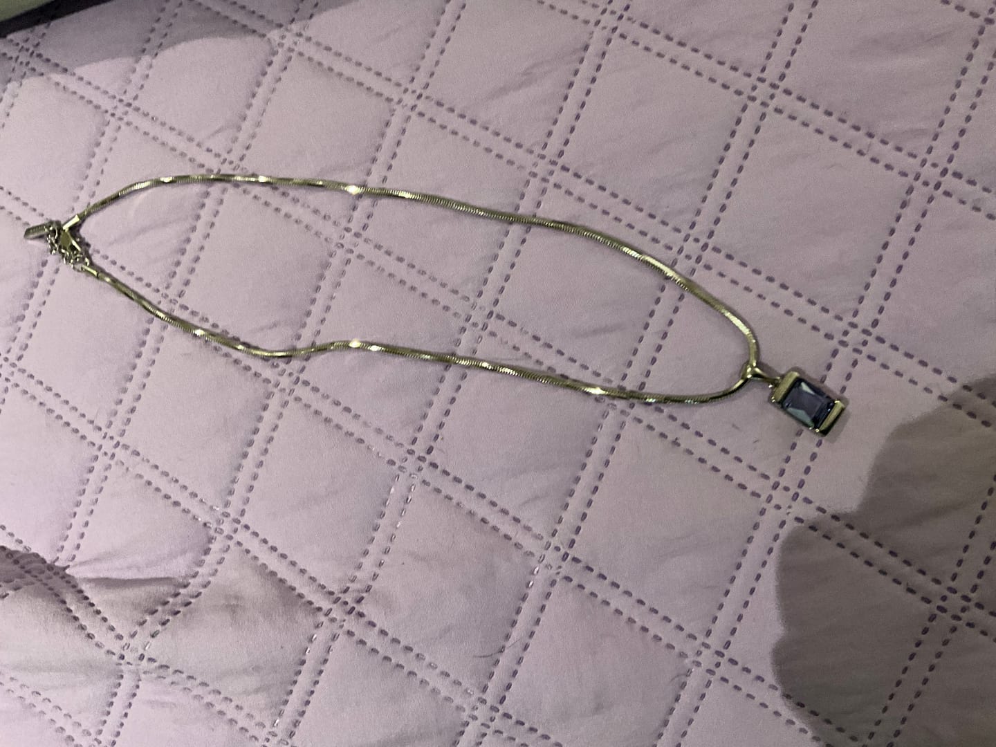 Customer photo review of Chip - Tanzanite