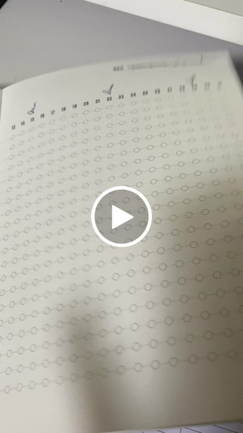 Customer video review of Carnet des Habitudes