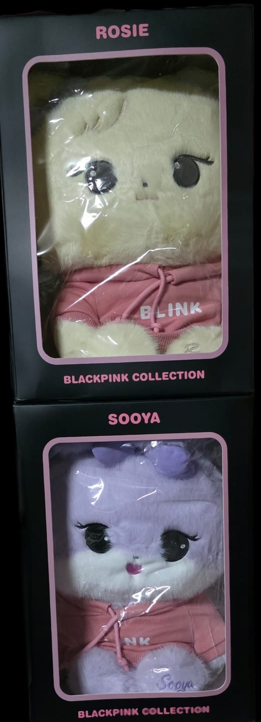 Customer photo review of BLACKPINK [DEADLINE Pop Up] Character Plush Doll