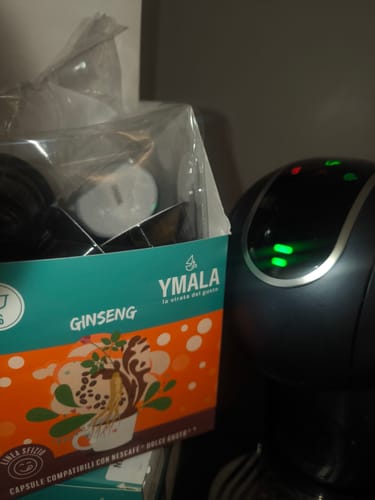 Customer photo review of 16 capsule Dolce Gusto®* Ginseng Ymala