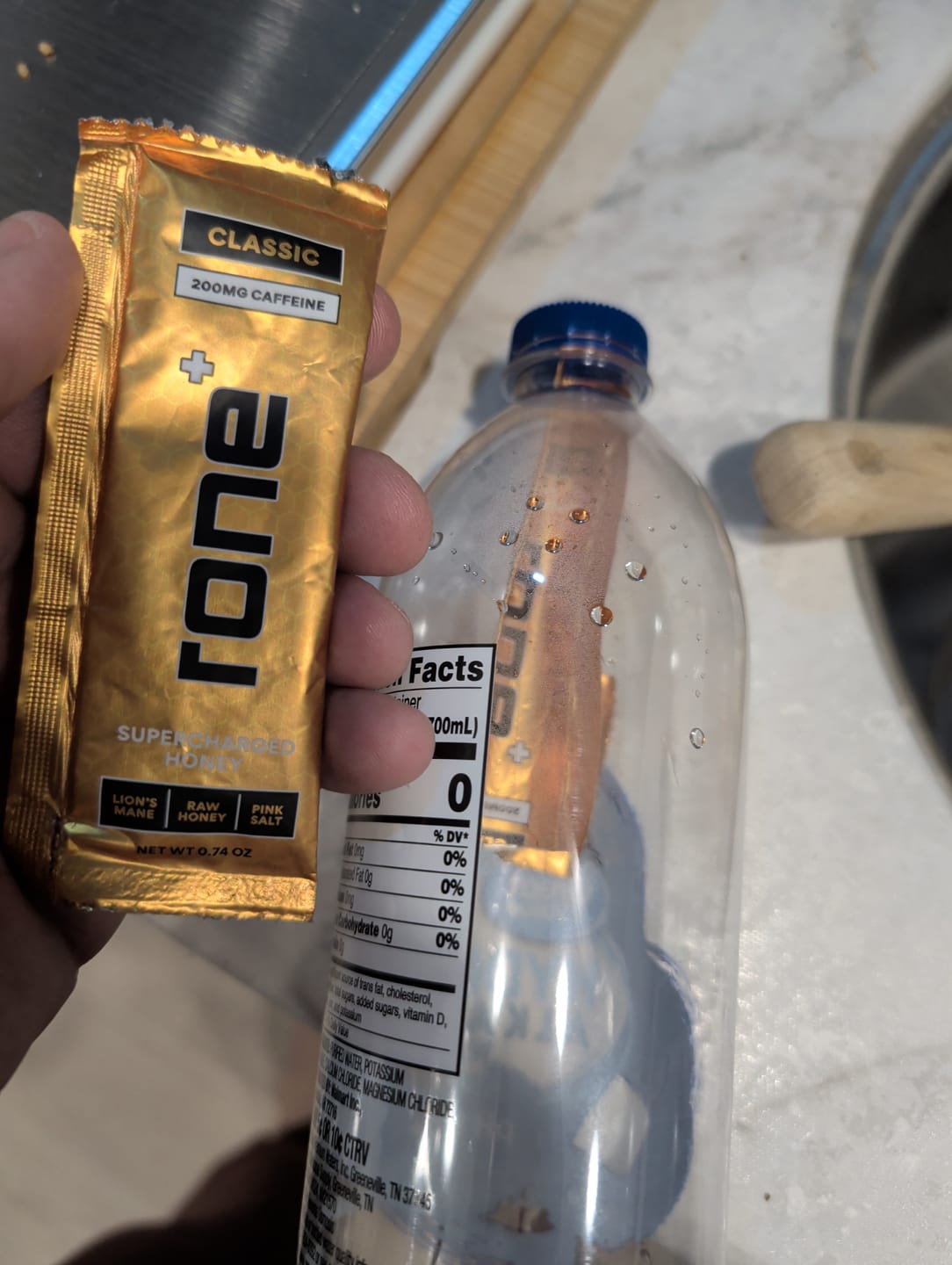 Customer photo review of 200mg Caffeine - Classic - SuperCharged Honey (20-Pack)