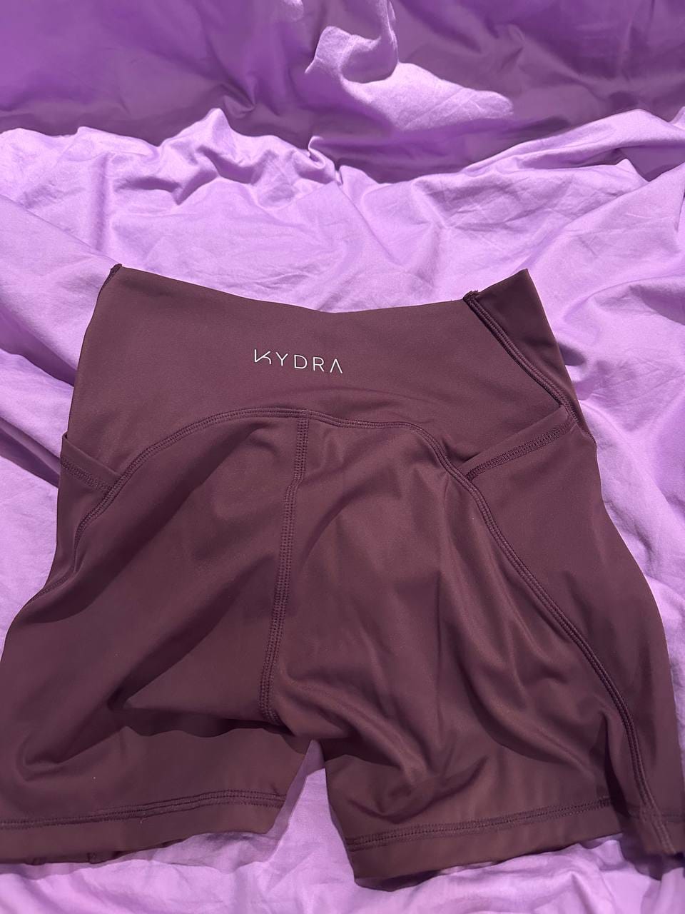Customer photo review of Apex 4" Pocket Shorts
