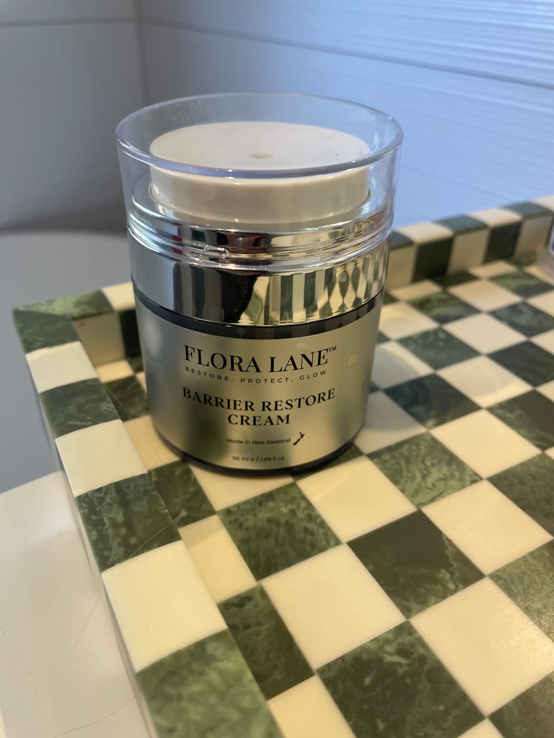 Customer photo review of Barrier Restore Cream