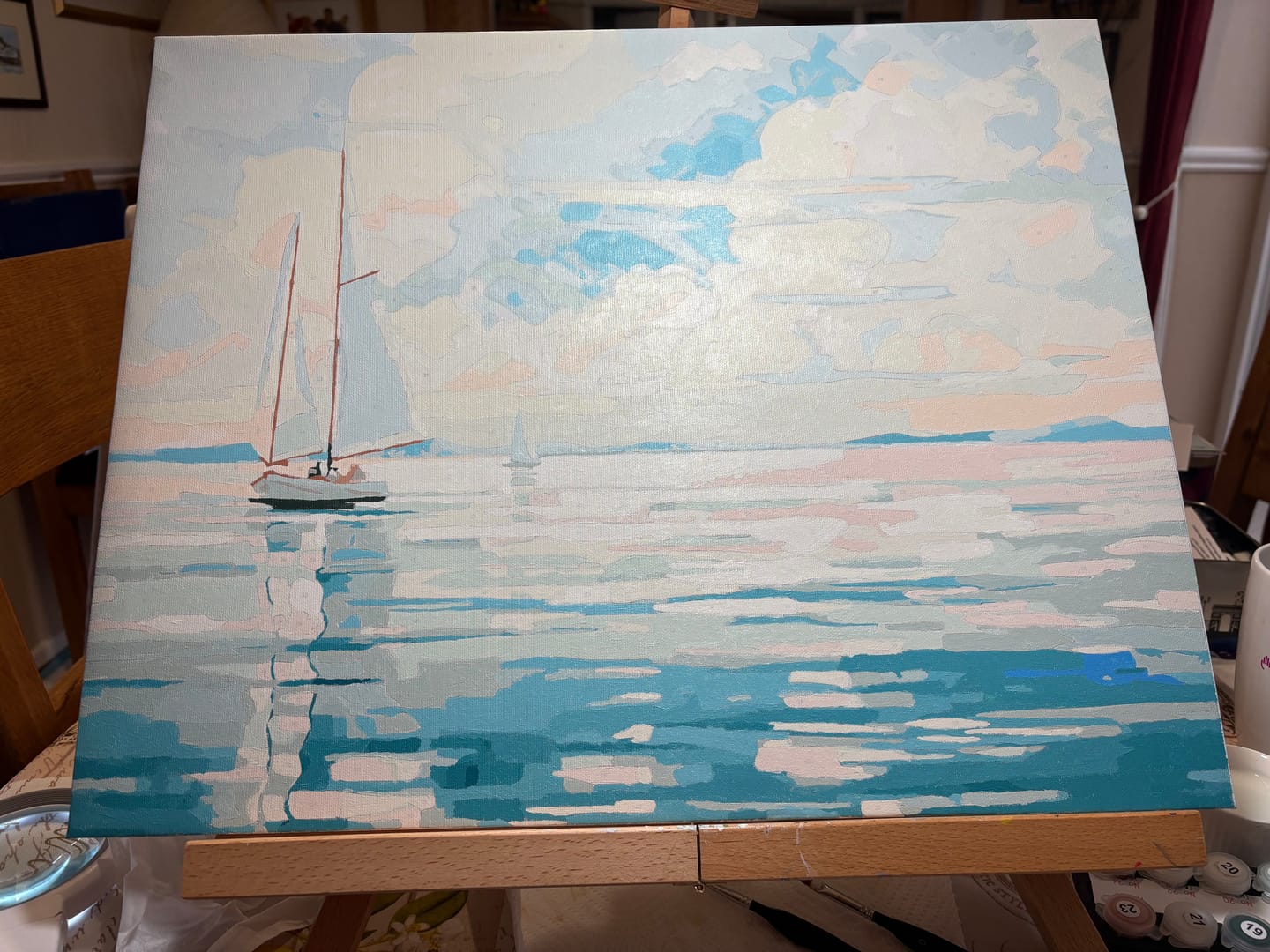 Customer photo review of Boat in Blue