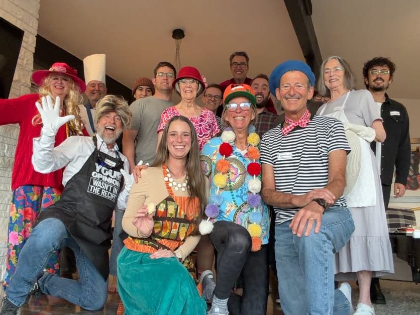 Customer photo review of Bake Off Themed Murder Mystery Game Kit