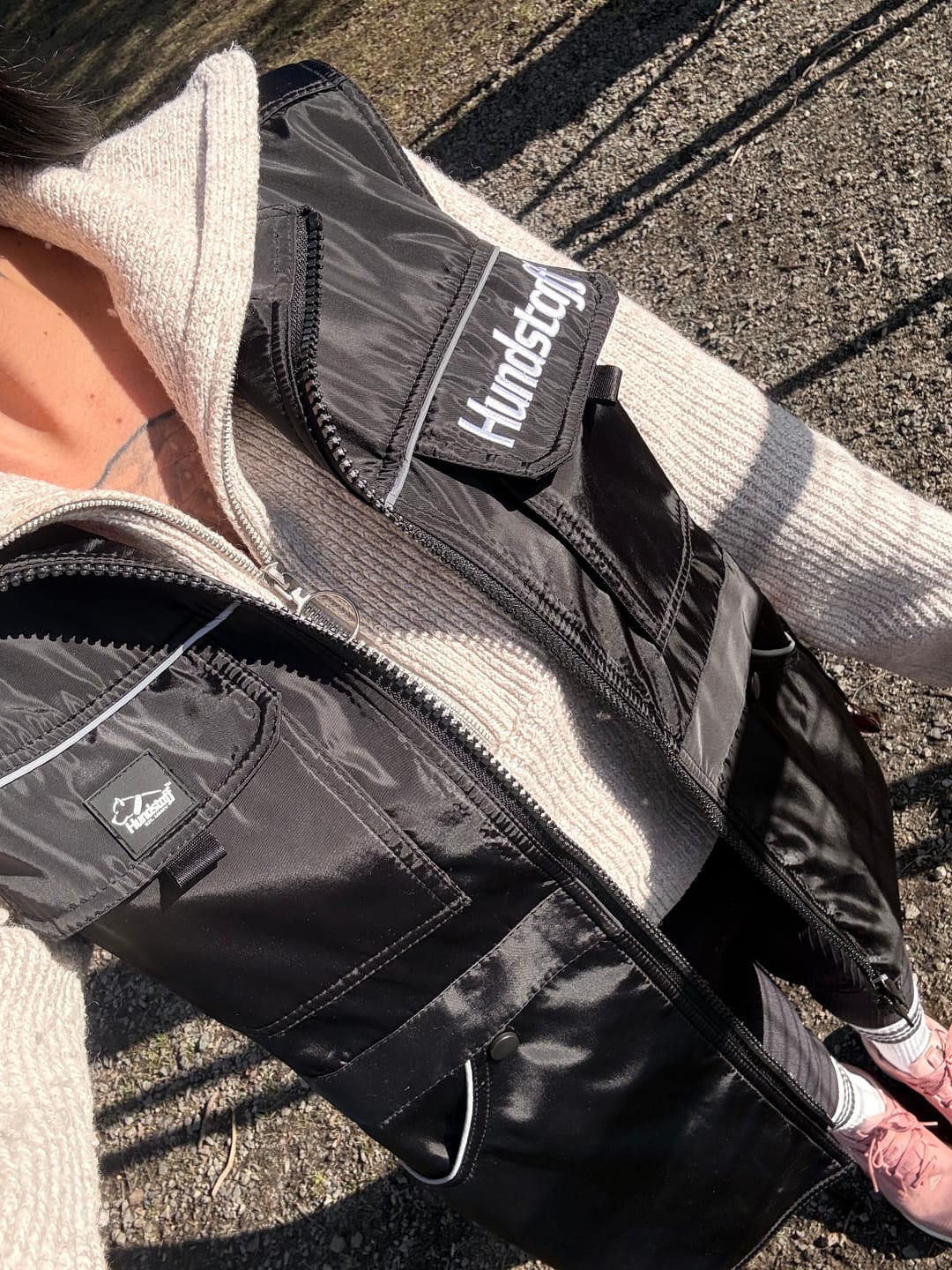 Customer photo review of Hundstaff Pack Handler Vest