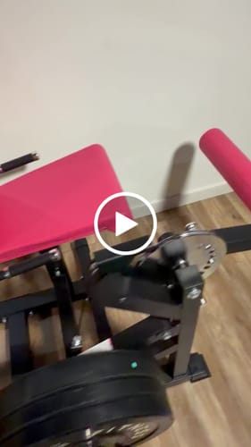 Customer video review of RitFit PLC01 Leg Extension Curl Machine