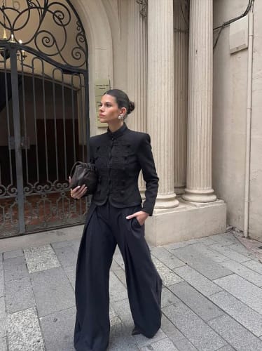 Customer photo review of Daniella Napoleon-Style Jacket