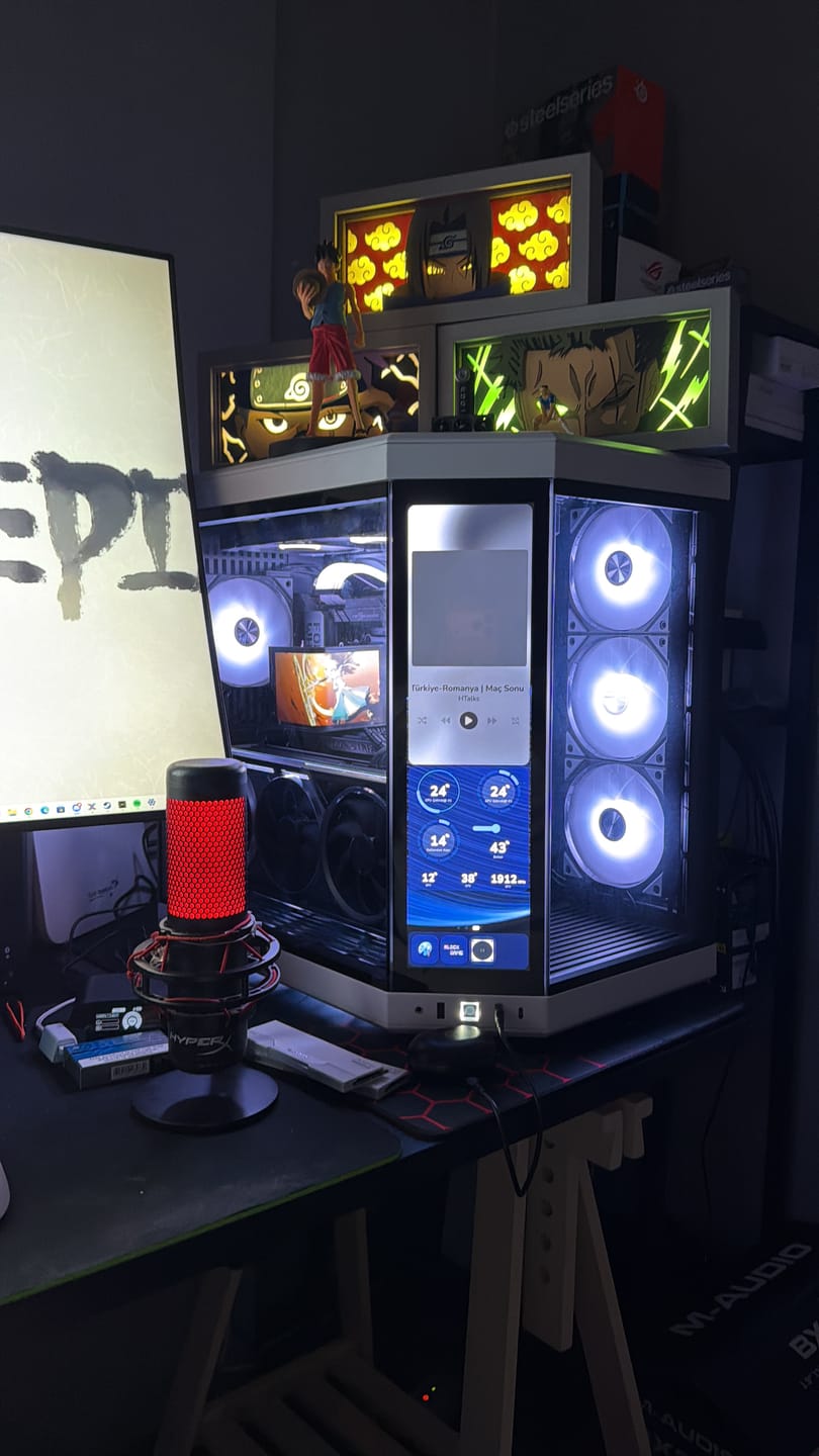 Customer photo review of TRYX ROTA SL ARGB Kasa Fanı