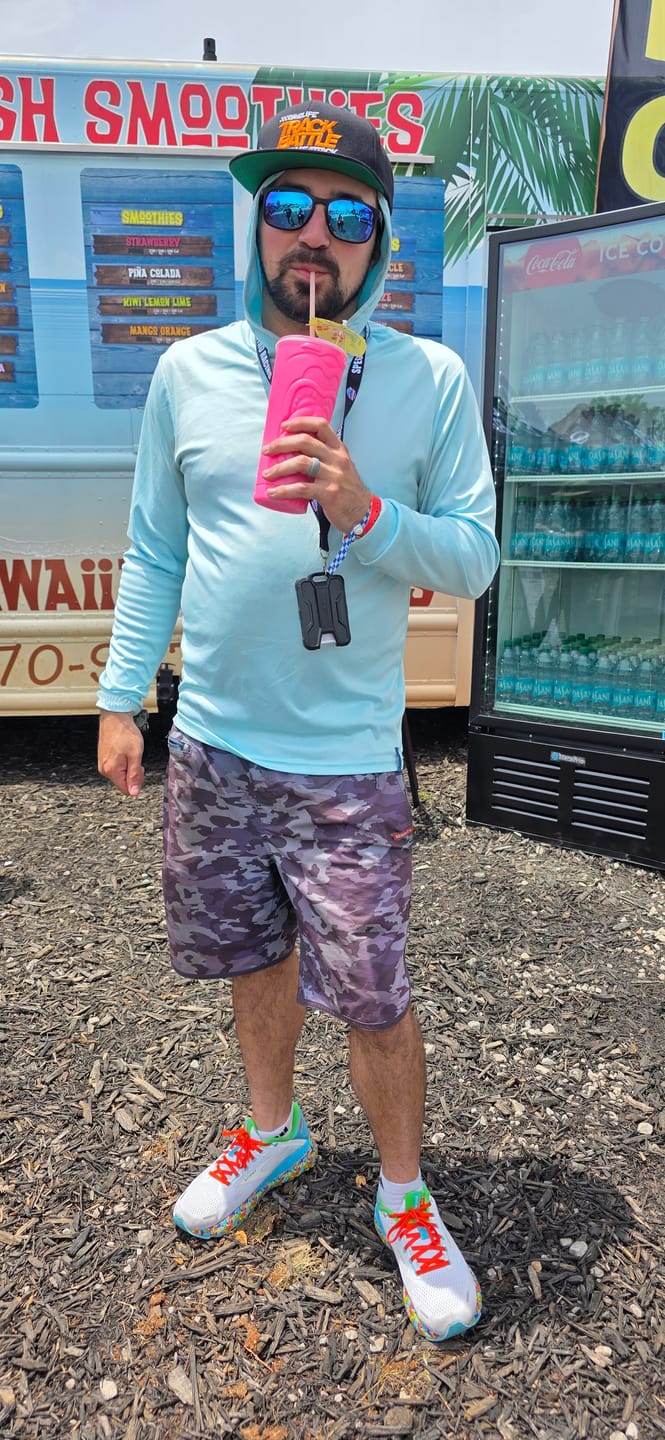 Customer photo review of 80Eighty® UPF 50+ Sun Hooded Shirt