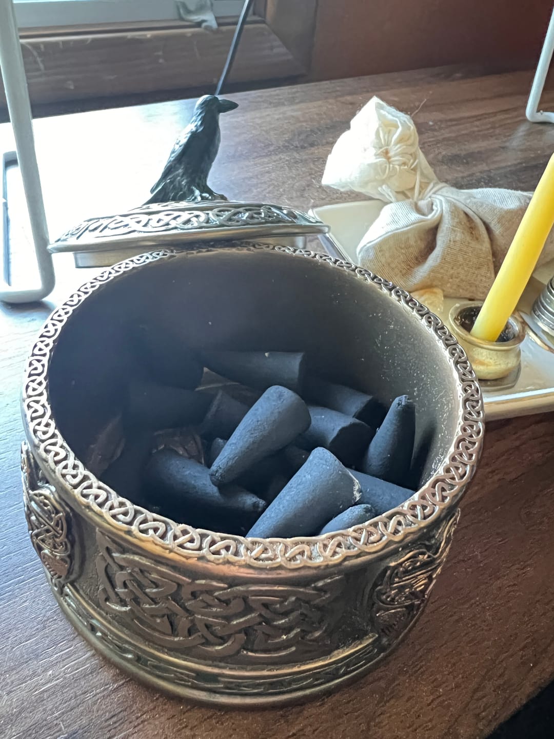 Customer photo review of Cinders Incense Discovery Set