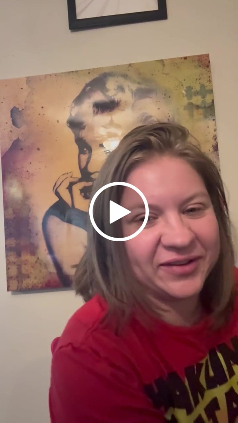 Customer video review of Acrylic Display 7" Rose with Personalized Engraving