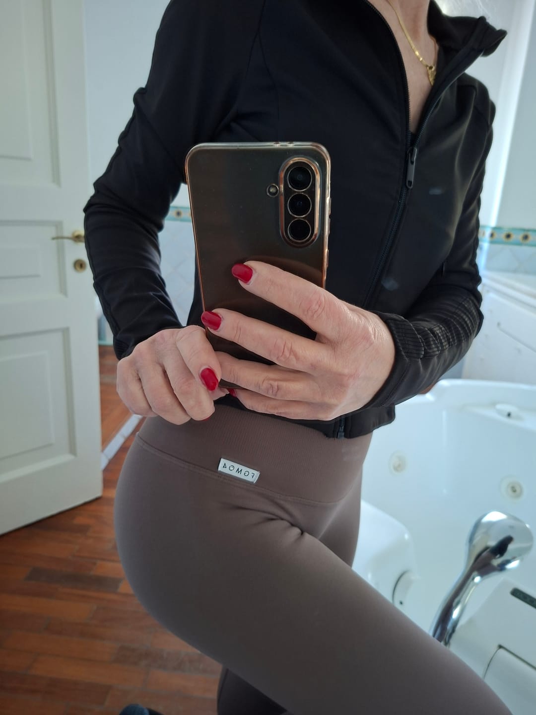 Customer photo review of Leggings Push Up All-Up Potato