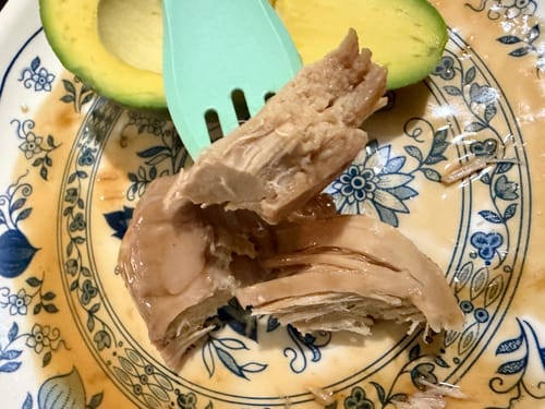 Customer photo review of [7 Pack] Tuk-Dak Shelf-Stable Chicken Breast Mixed – Try all flavours