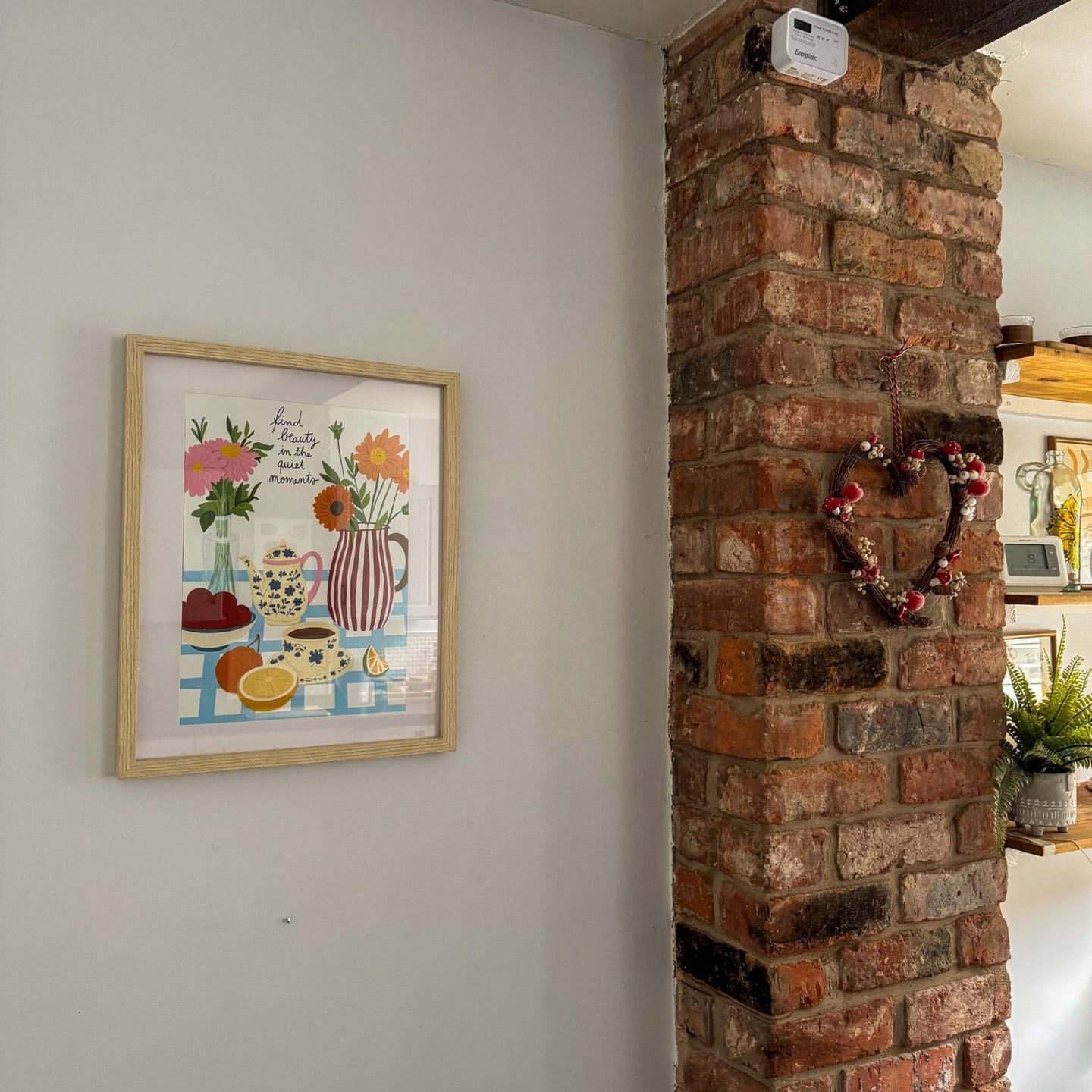 Customer photo review of Cozy Vintage Inspired Print
