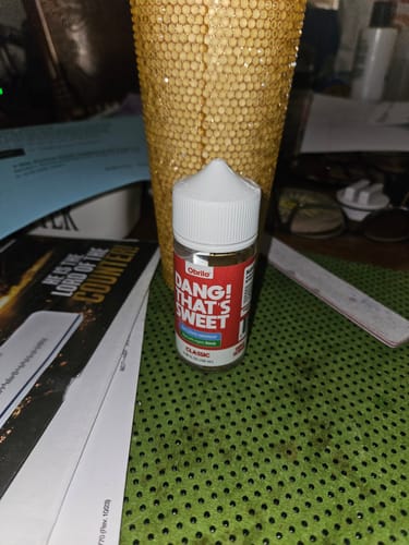 Customer photo review of Dang! That's Sweet 0 Calorie Sugar Substitute Drops