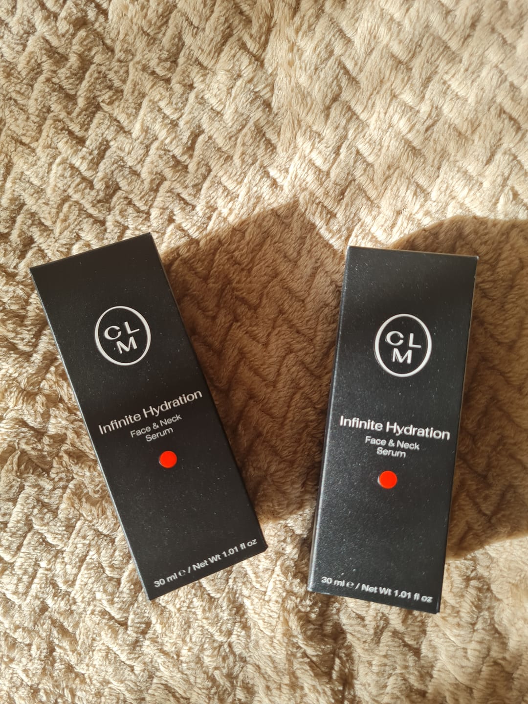 Customer photo review of Intensyviai drėkinantis veido ir kaklo serumas 30ml