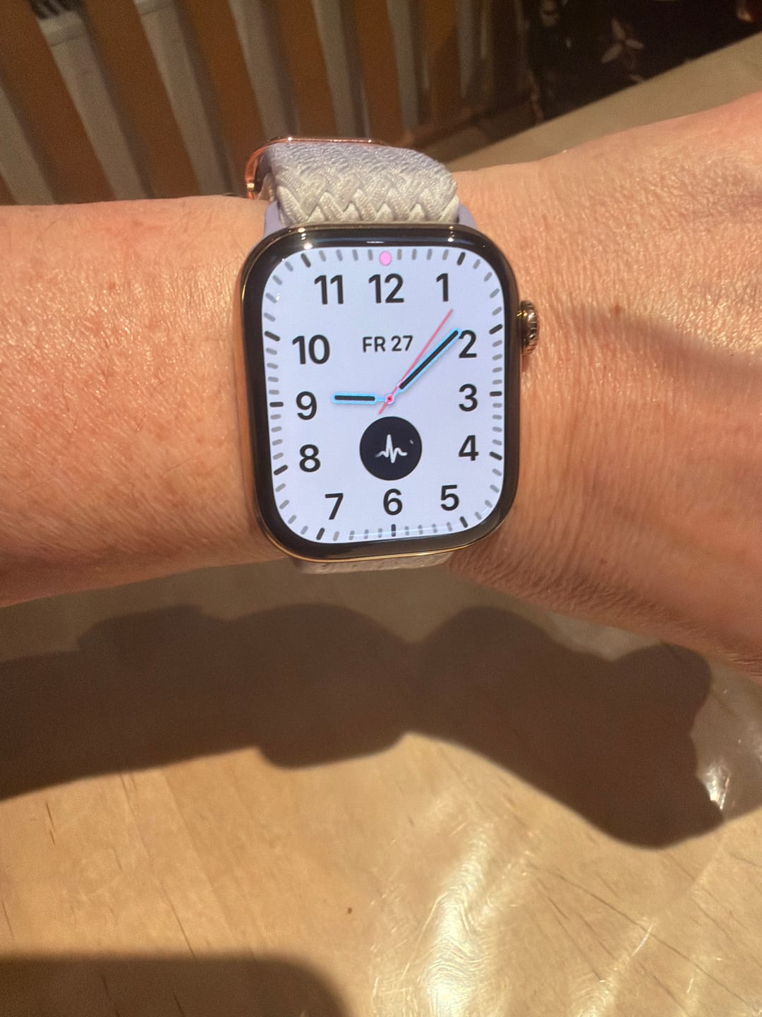 Customer photo review of Apple Watch Nylonband "Flow"